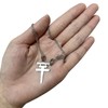 BTREEFLO Tokio Hotel Necklace Silver Tokyo Hotel Merch Stainless Steel