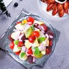FEOOWV 1 Pack Round Glass Pie Pans for Baking Round