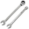 3/8 Inch Ratcheting Wrench 2 Pcs 72-Tooth 12-Point Chrome Plated