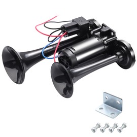 Rupse Air Horn Air Horn Air Horn with Compressor 12 V for Cars Trucks Boats Motorcycles
