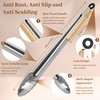 Eoufore Smash Hamburger Press Kit,Around Burger Press,Hamburger Spatula and Stainless