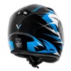 VCAN VX Lightweight Full Face Motorcycle Street Bike Helmet with
