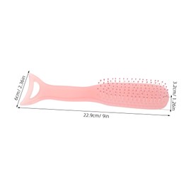 Gatuida Mermaid Guasha Comb for Scalp Hair Styling Tool Massage Brush for Adults Ergonomic Non Slip Design Static Prevention for Wet Dry Hair for Daily Grooming Relaxation