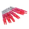 6Pcs Lighted Arrow Nocks High Visibility High Light Transmittance Waterproof