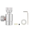 CO2 Refill Adapter, CO2 Filling Tank Cylinder Refill Metal Adapter