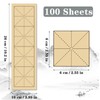 100 Sheet Chinese Calligraphy Brush Rice Practice Xuan Paper with