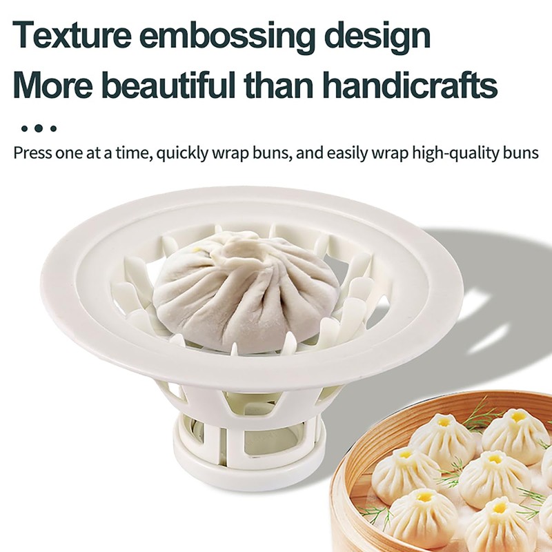 Dhlxyzt Baozi Maker Machine,7.08'' Dumpling maker Momo Mold Bao Buns