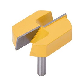 Broca de enrutador de vástago de 8 mm 8x57 mm Broca de enrutador de cepillado de superficie Broca de fresado de carpintería de cepillado de superficie inferior