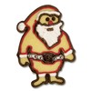 Staedter Embossing Santa Claus Cookie Cutter, 9 cm, Stainless Steel,