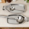 3Pcs Spoon Rest for Stove Top, 304 Stainless Steel Spoon