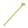 HPC Fire Universal Shutoff Valve Key (317-18B), Polished Brass, 18-Inch