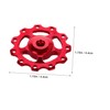 OHPHCALL Enhanced Durability Aluminum Sprocket for 11t Rear Derailleur Pulley