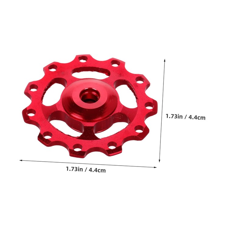 OHPHCALL Enhanced Durability Aluminum Sprocket for 11t Rear Derailleur Pulley