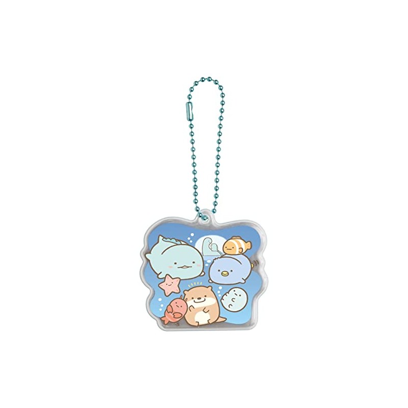 San-X Sumikko Gurashi Reflector Key Chain "Everyone's Atsumaru" AB09502