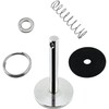 Marine Hatch Cover Pull Handle with Spring Hidden Pin Button