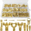 230 Pieces Picture Hooks for Hard Walls Picture Hanging Hooks