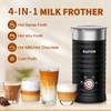 4 In 1 Electric Milk Frother Steamer - Hot and