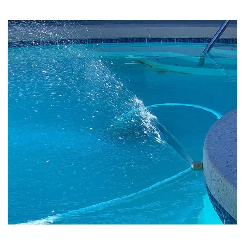 Majestic Water Spouts DeAngelo - Pool Fan Aerator - Brass