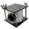 Jewellers Tools MEDIUM 60mm SAND CASTING MOULD (SQUARE) Aluminium Traditional