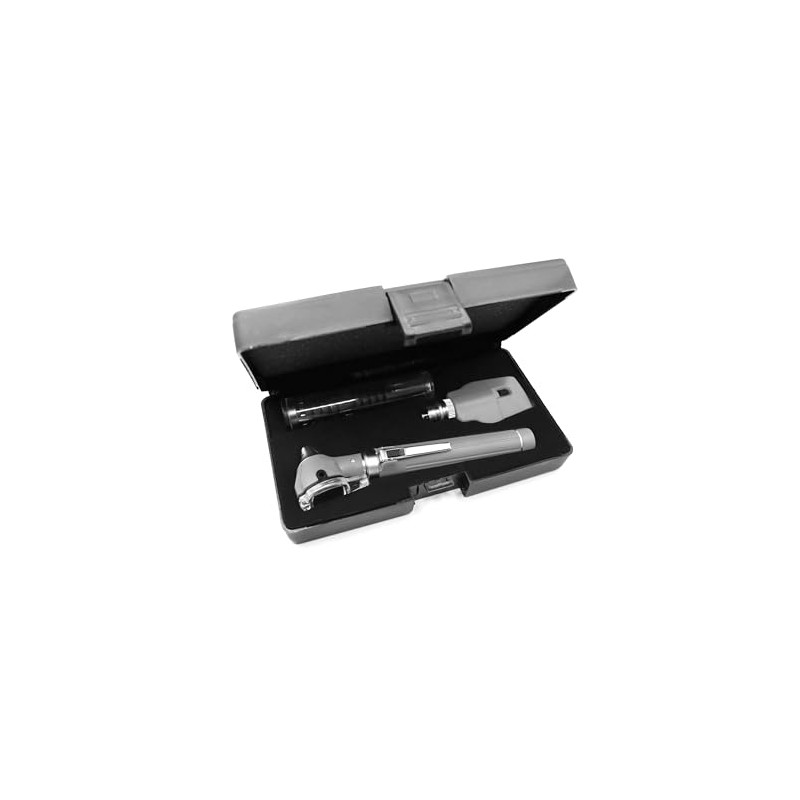Estuche de Diagnostico Oto/Oftalmo Estuche Rígido, Gris
