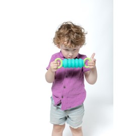 Krumples Pully Blue - Ridiculously Fun Fidget Playthings for All Ages Made from Food Grade Silicone! (Blue)