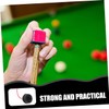 BESPORTBLE 4pcs Portable Snooker Chalk Holder Rubber Cap for Pool