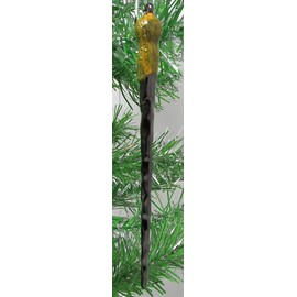 Mystical Wizarding Wand Sorcerer 10 Piece Magic Wand Christmas Ornament Set (Shatterproof Metal Design)