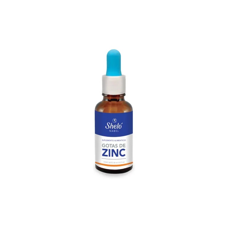 Zinc Gotas Sheló Nabel, Pack con 2 para tu Bienestar,