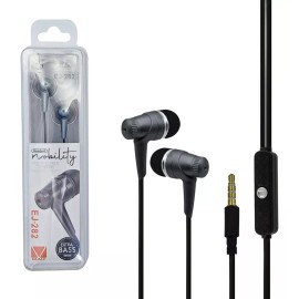 Maíz Audifonos Alambricos Jack 3.5mm In-ear Manos Libres Pc