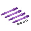 PATIKIL Aluminum Dart Shafts 35mm, 4 Pack 2BA Thread Dart