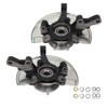 DOUQANG 2PCS Front Steering Knuckle & Wheel Bearing Hub Assembly