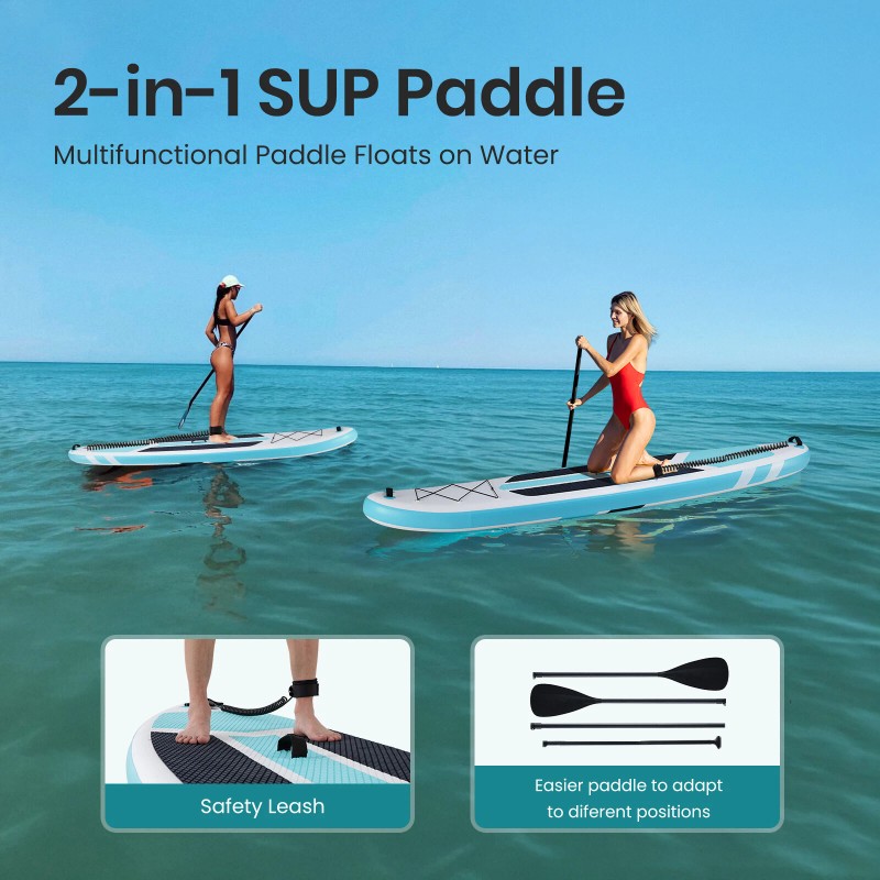 JHK Inflatable Paddle Board,Ultra-Li - Blue