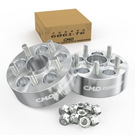 Customadeonly Forged 5x114.3 to 5x120 Wheel Adapters 2 Inch Hubcentric – Converts 70.3mm Hub to 66.9mm Bore – 1/2"-20 Studs – Compatible for Ford 5x114.3 Hub to Fit 5x120 Wheels (2pcs)