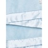 Little Giraffe Posh Mink Baby Blanket 29" x 35", Blue