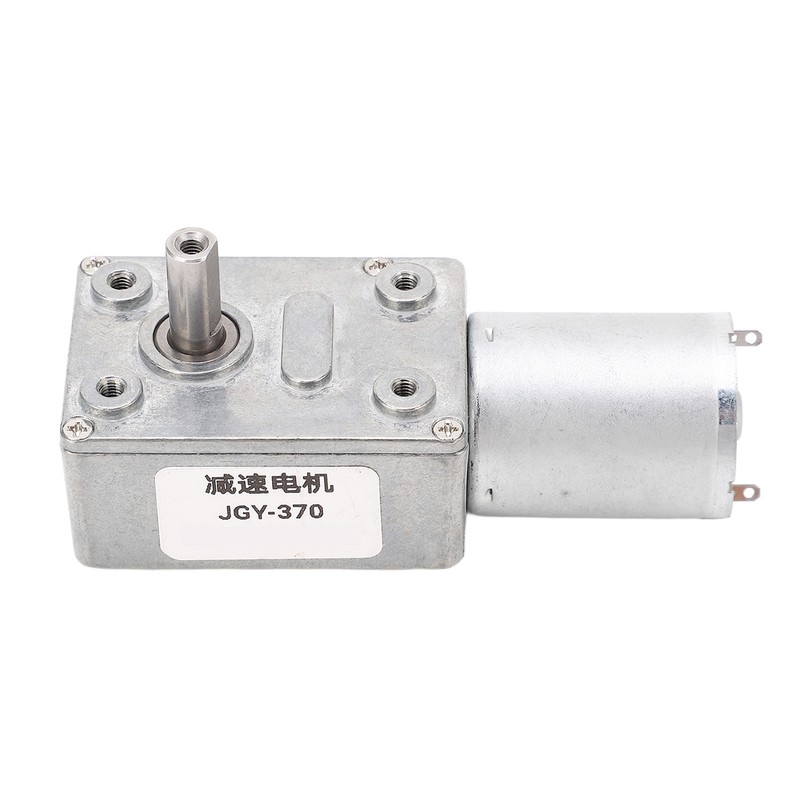Gear Motor 4‑25kg·cm 12mm Shaft Self Locking Reversible DC 24V