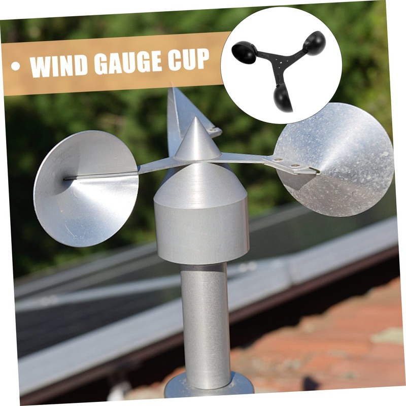 Kisangel Anemometer Wind Cup Replacement, Sensor Wind Gauge Cup Accurate