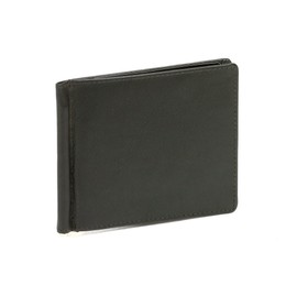 Money Clip Wallet LEAS, Genuine Leather, black - ''LEAS Special Edition''