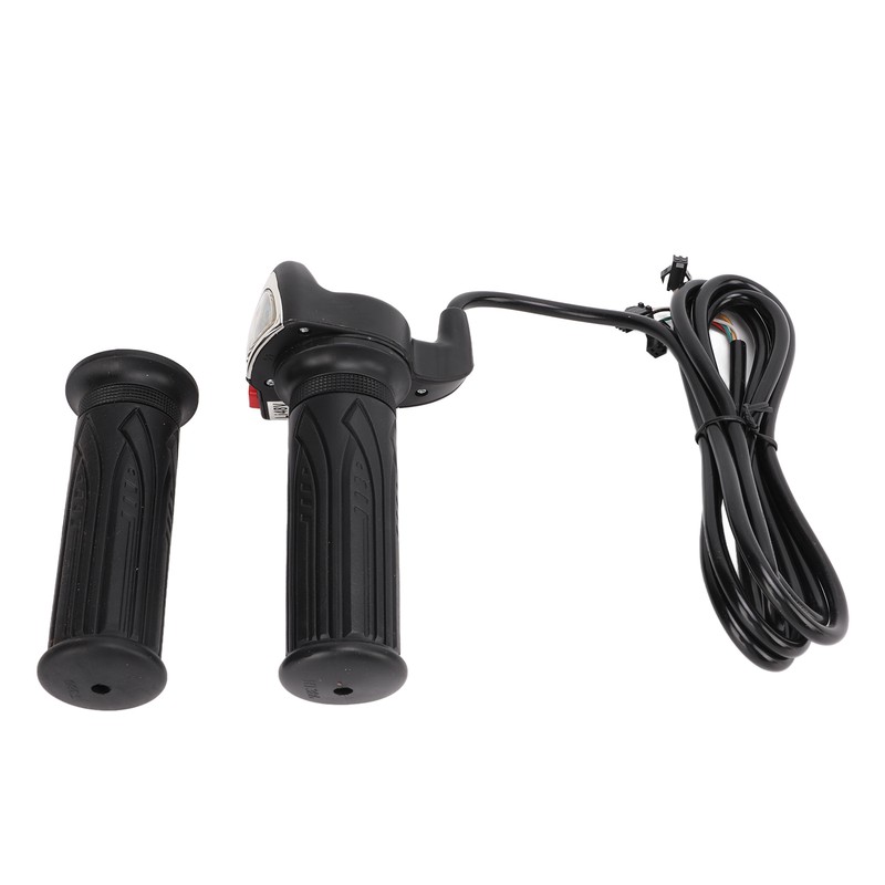 Electric Bicycle Gas Throttle Handle Throttle Grip with Battery Indicator