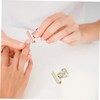 Beavorty 48pcs Nail Extension Clips Manicure Clamps for Gel Nail