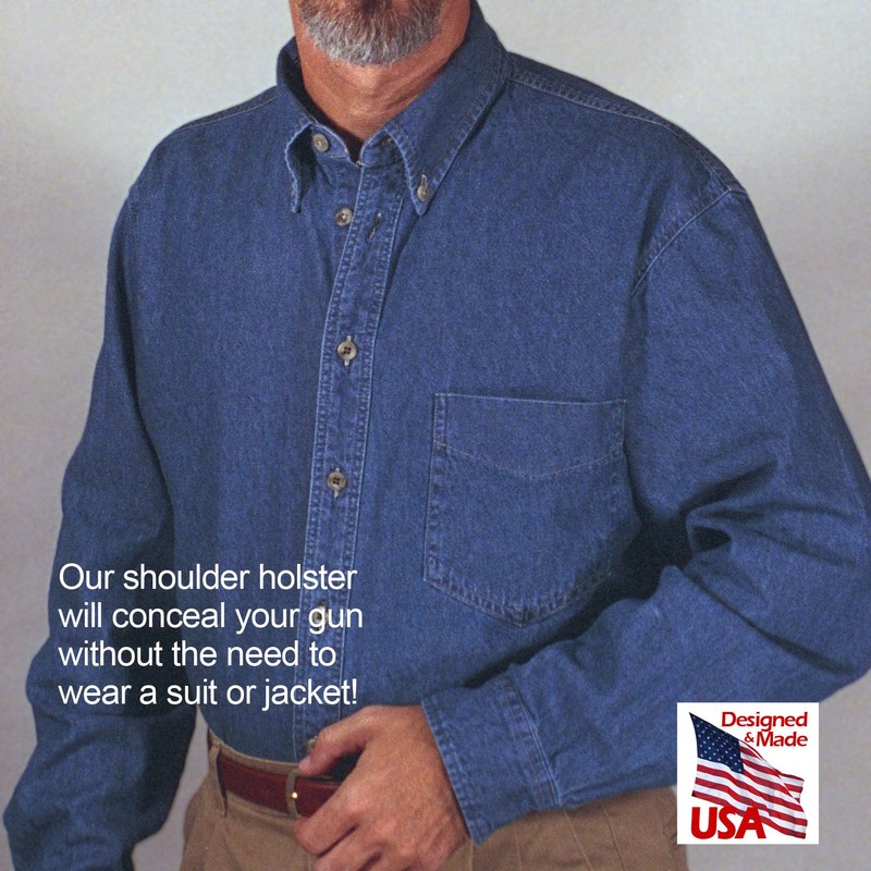 ActiveProGear DeepConcealment Shoulder Holster for Concealed Carry | Concealed Carry