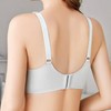 Women's Breastfeeding Bra Soft Lace Front Closure Thin Comfy Seamless