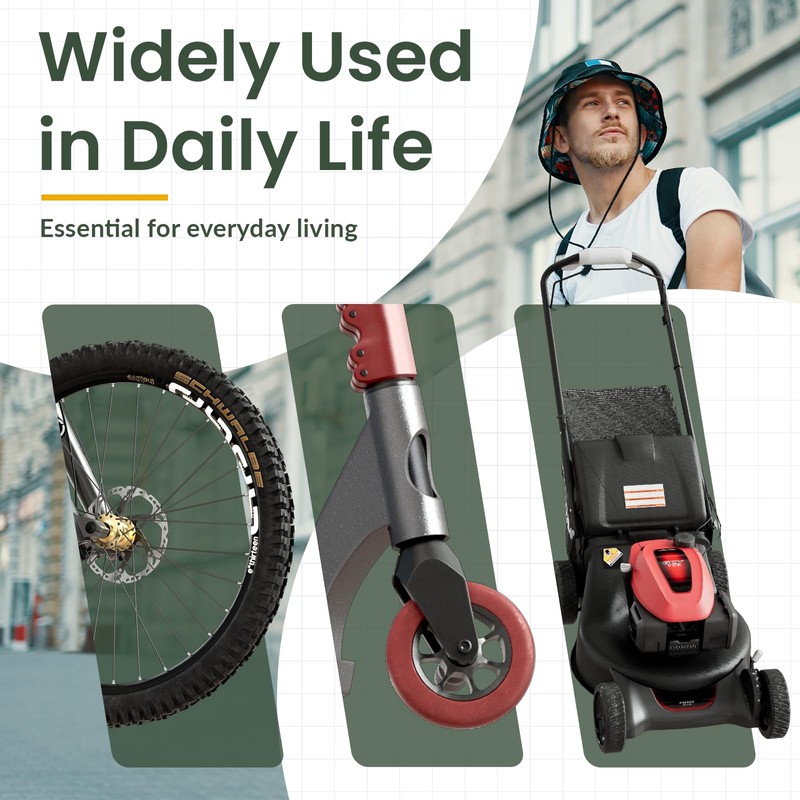 Titanker Bike Lock, 4 Feet Security Resettable Combination Coiling Bike