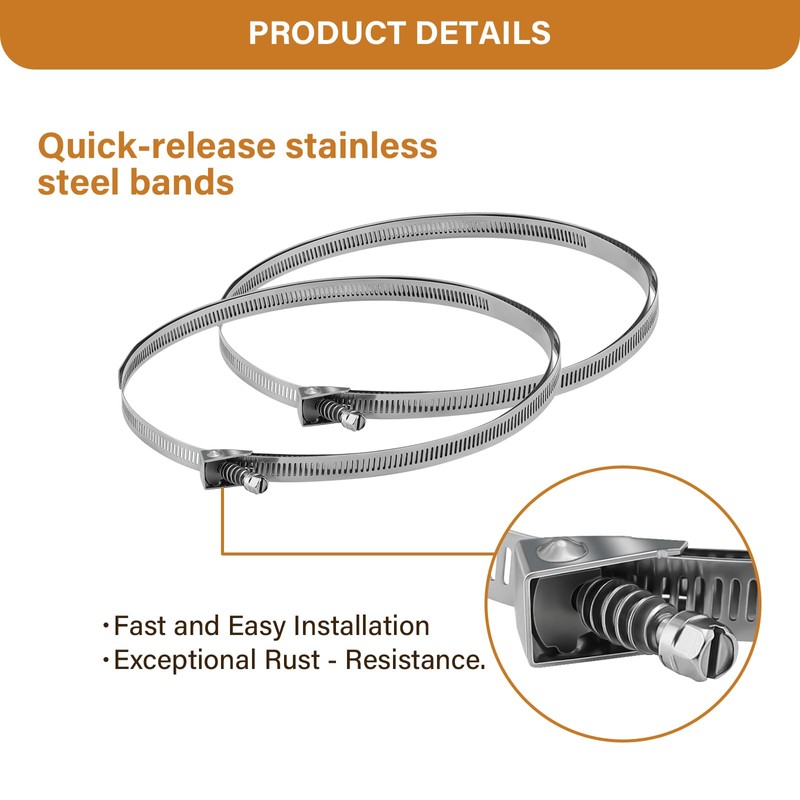 Solimeta Universal Expansion Tank Water Heater Wall Mounting Bracket