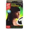 Titan Classic Open Back Spandex Dread Lock Cap - Black