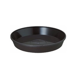 Yamato Plastic Flagler Series Saucer For Pot Planter, For Planter Size 43, Diameter 14.4 x Height 2.4 inches (365 x 60 mm), Dark Brown