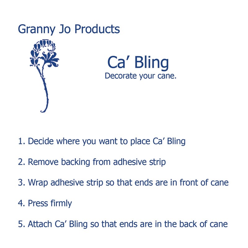 Ca' Bling (Holiday) Cane Accessorry