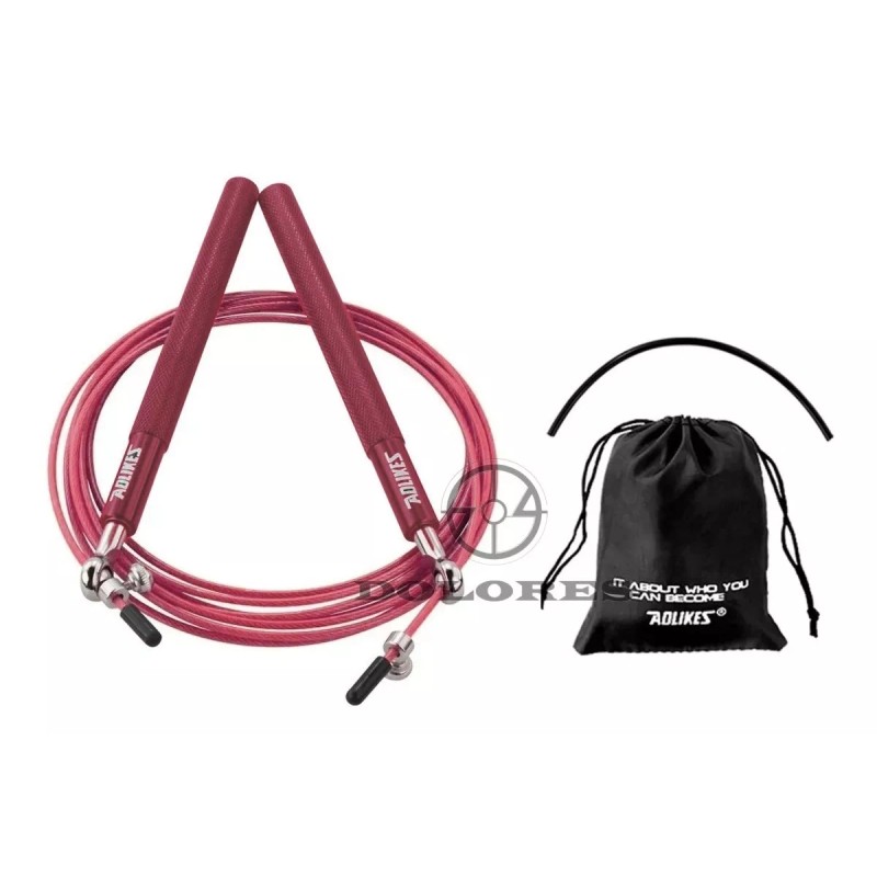 Dolores Cuerda Para Saltar Crossfit Adjustable Cuerda Alta Velocidad