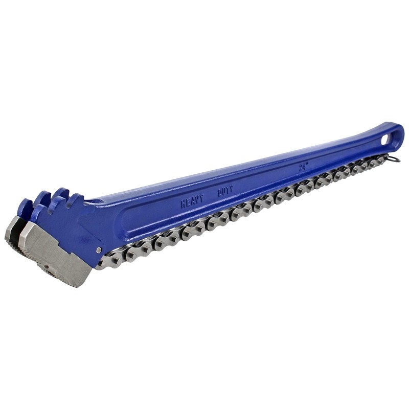 KARRYTON 24" Chain Pipe Wrench 3" - 5" Pipe Diameters,