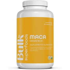 BULK SUPERFOODS Maca Orgánica 100 Natural Suplemento Alimenticio