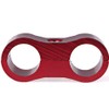 4AN Hose Separator Clamp Aluminum Fuel Line Mounting Clamp Divider
